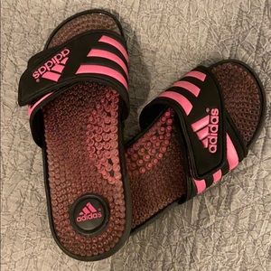 Pink Women’s Adidas Slip-Ons